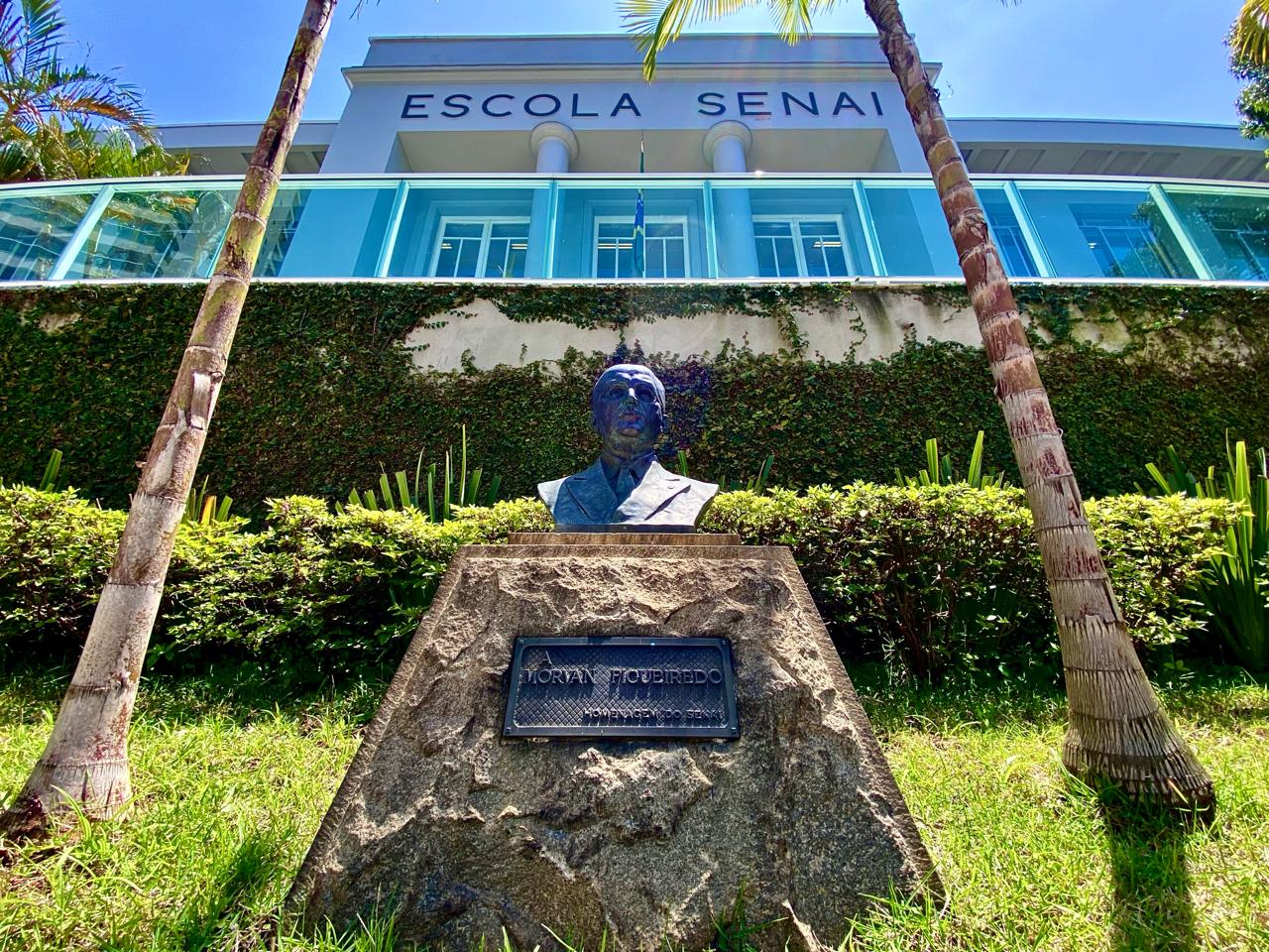 Logo SENAI Morvan Figueiredo